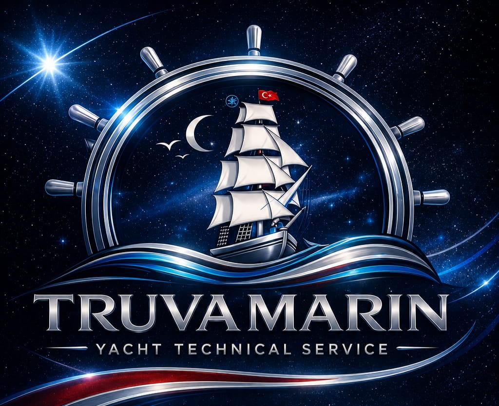 TRUVA MARIN Yacht Technical Service logosu